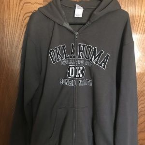OKLAHOMA Zip Up Hooded Jacket